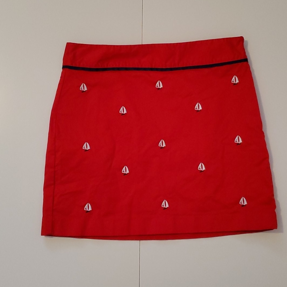 Vineyard Vines Embroidered Skirt